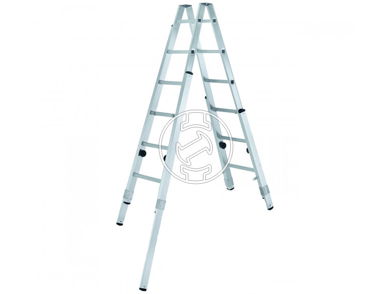 Zarges 2x6 fokos állólétra meghosszabbítható szárakkal