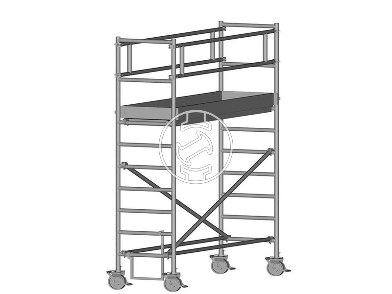 Zarges Multitower S-Plus 2T 4,45m gurulóállvány