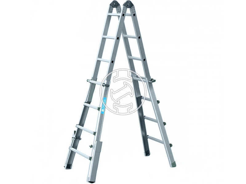 Zarges 4x4 fokos négyrészes teleszkópos többcélú létra