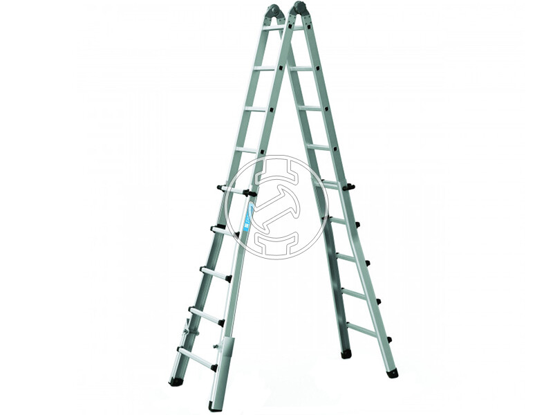 Zarges 4x5 fokos négyrészes teleszkópos többcélú létra