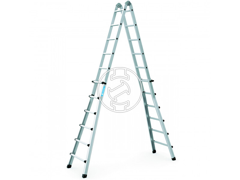 Zarges 4x6 fokos négyrészes teleszkópos többcélú létra