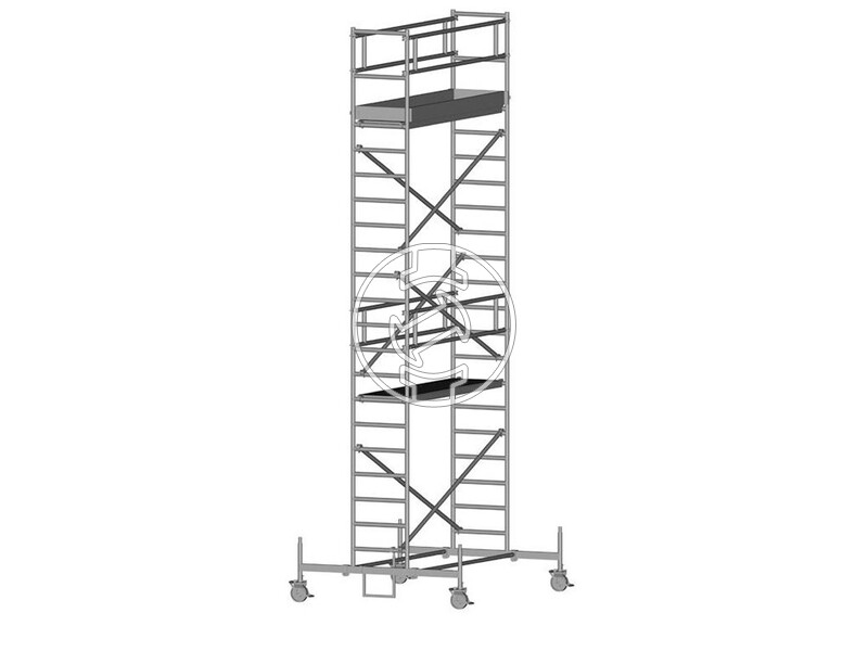 Zarges Multitower S-Plus 2T 7,3m gurulóállvány