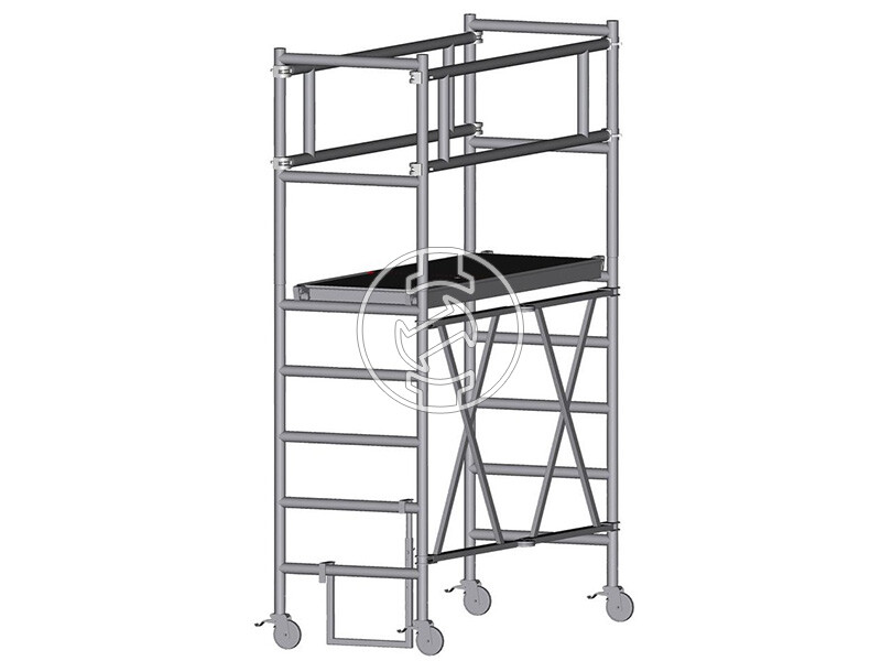 Zarges Compactmaster 1T 3,8m gurulóállvány