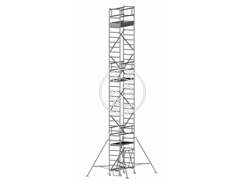 Zarges Compactmaster 2T 10,4m gurulóállvány