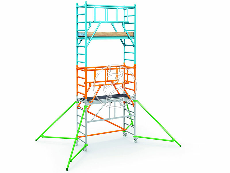 Zarges PaxTower S-Plus 1T gurulóállvány 4-es csomag