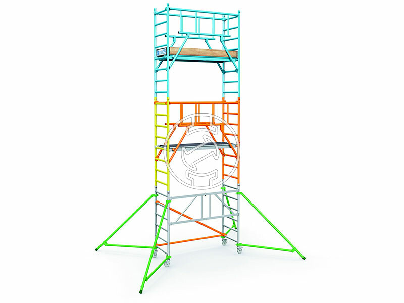 Zarges PaxTower S-Plus 1T gurulóállvány 5-ös csomag