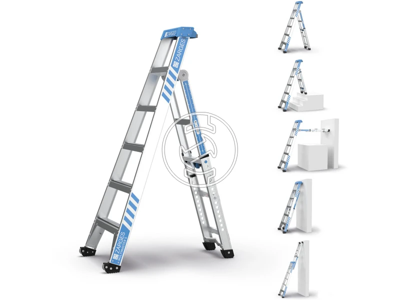 Zarges Variomaster 5in1 kétrészes többcélú létra