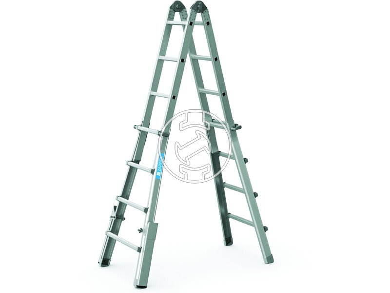 Zarges Variomax V négyrészes csuklós többcélú létra 4x4