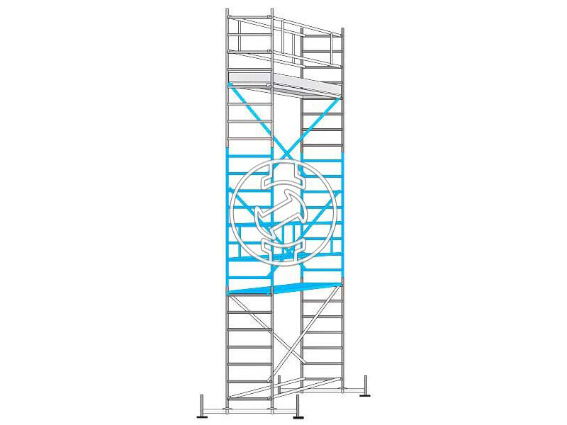 Zarges Zaletta (Z300) gurulóállvány (C) csomag