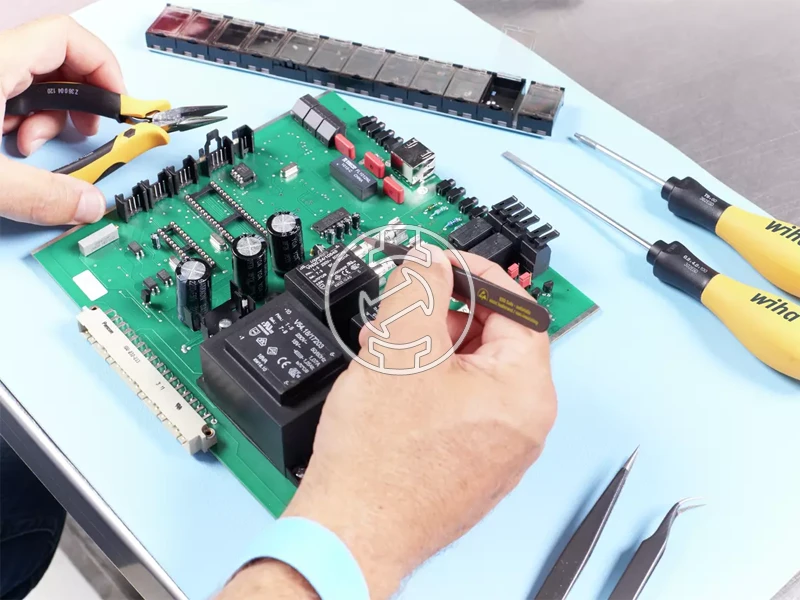 Wiha Professional ESD SMD csipesz készlet 5 részes