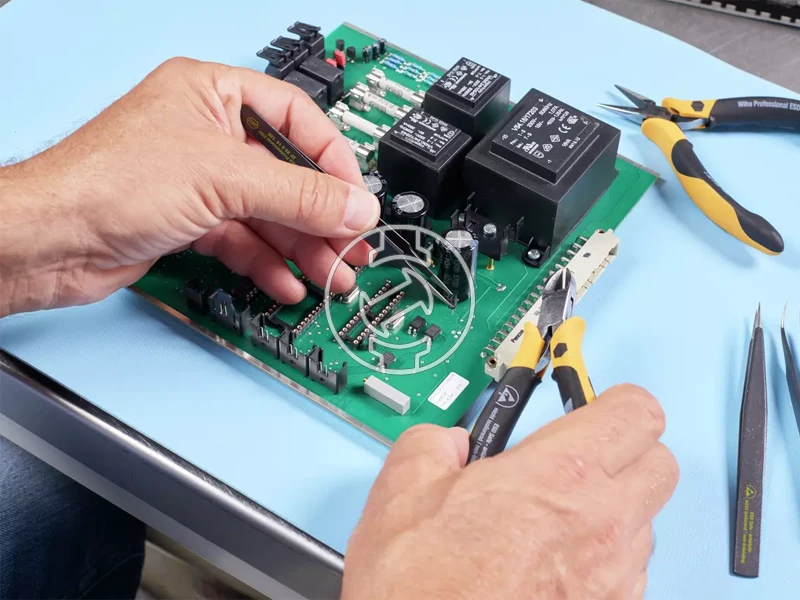 Wiha Professional ESD SMD csipesz készlet 5 részes