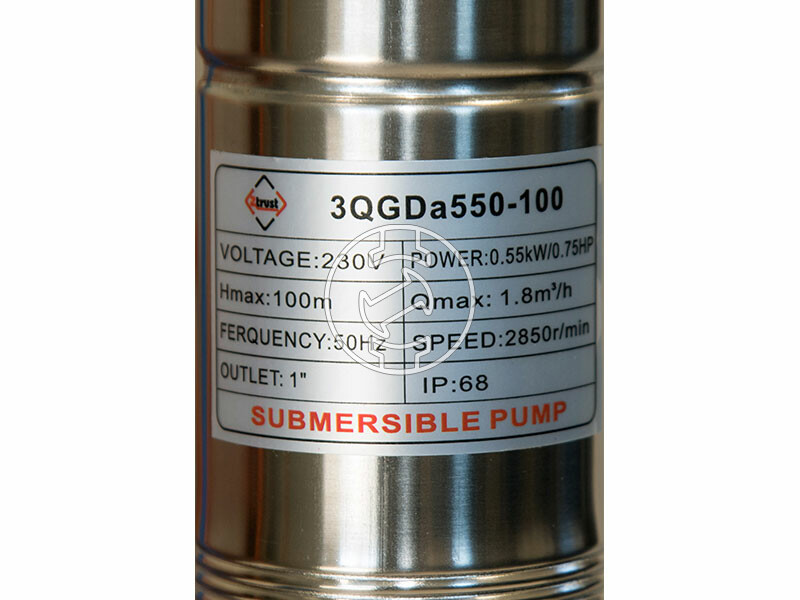 Ztrust 3QGDa550-100 mélykúti szivattyú