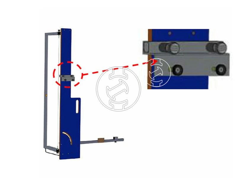Ztrust PV-51H tartókonzol PV-51-1370E10 polisztirolvágóhoz