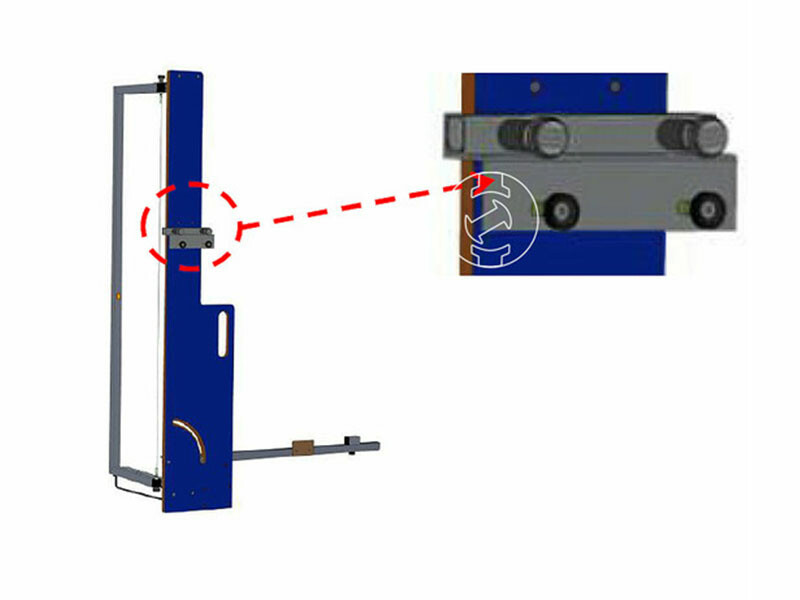 Ztrust PV-51H tartókonzol PV-DC51-1370 polisztirolvágóhoz