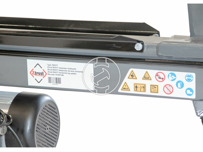 Ztrust RHV7T vízszintes rönkhasító