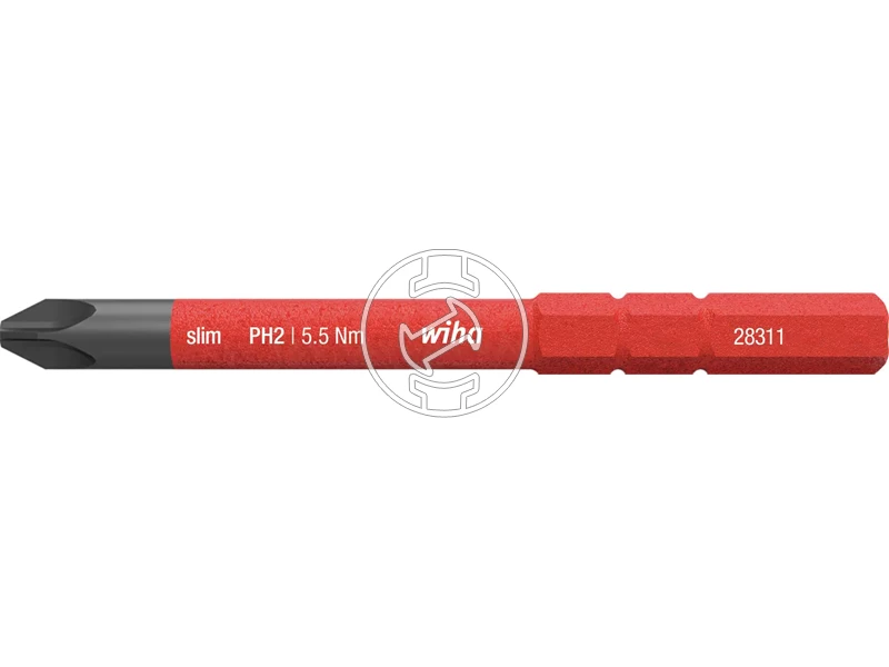 Wiha slimBit phillips behajtóbit PH2, 75 mm